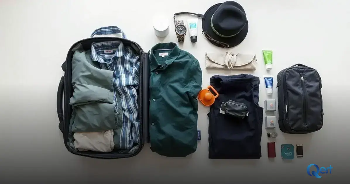 Top Tips for Minimalist Packing